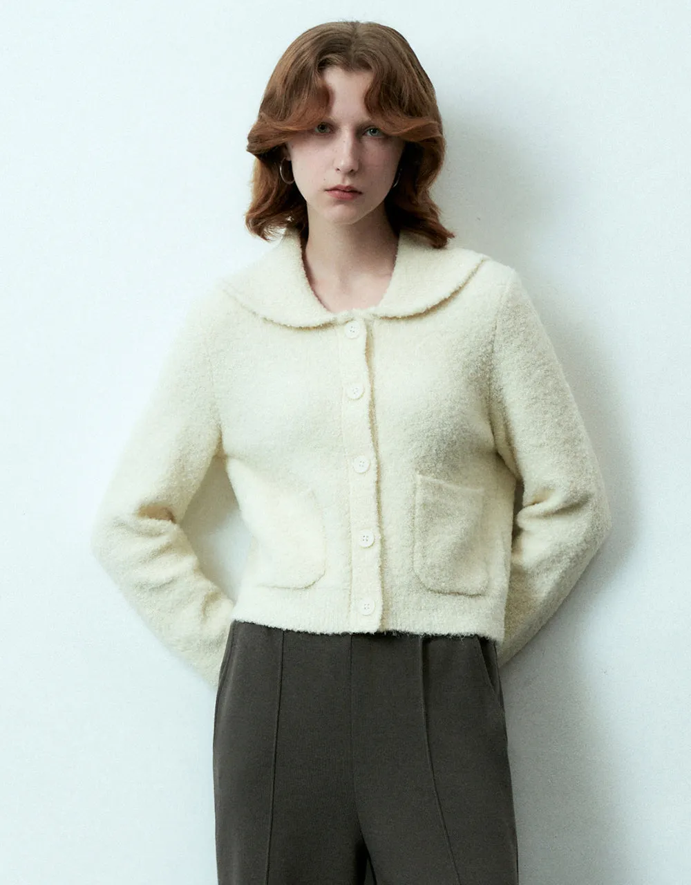 Button Up Knitted Cardigan sold by Urban Revivo