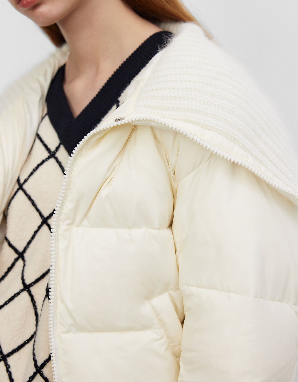 Dolman Sleeve Down Coat sold by Urban Revivo product image thumbnail 5