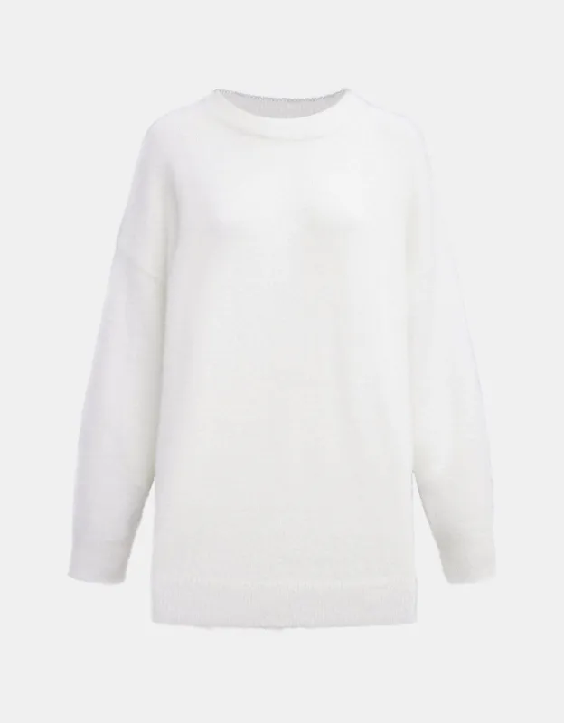 Fluffy Oversized Holiday Sweater sold by Urban Revivo