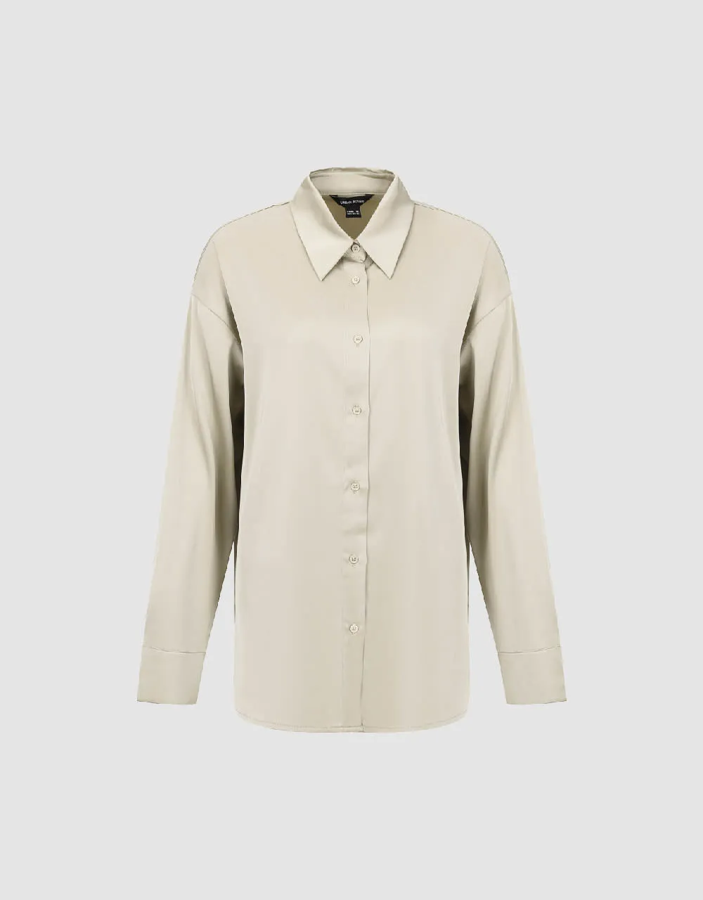 Button Up Loose Shirt sold by Urban Revivo product image thumbnail 2
