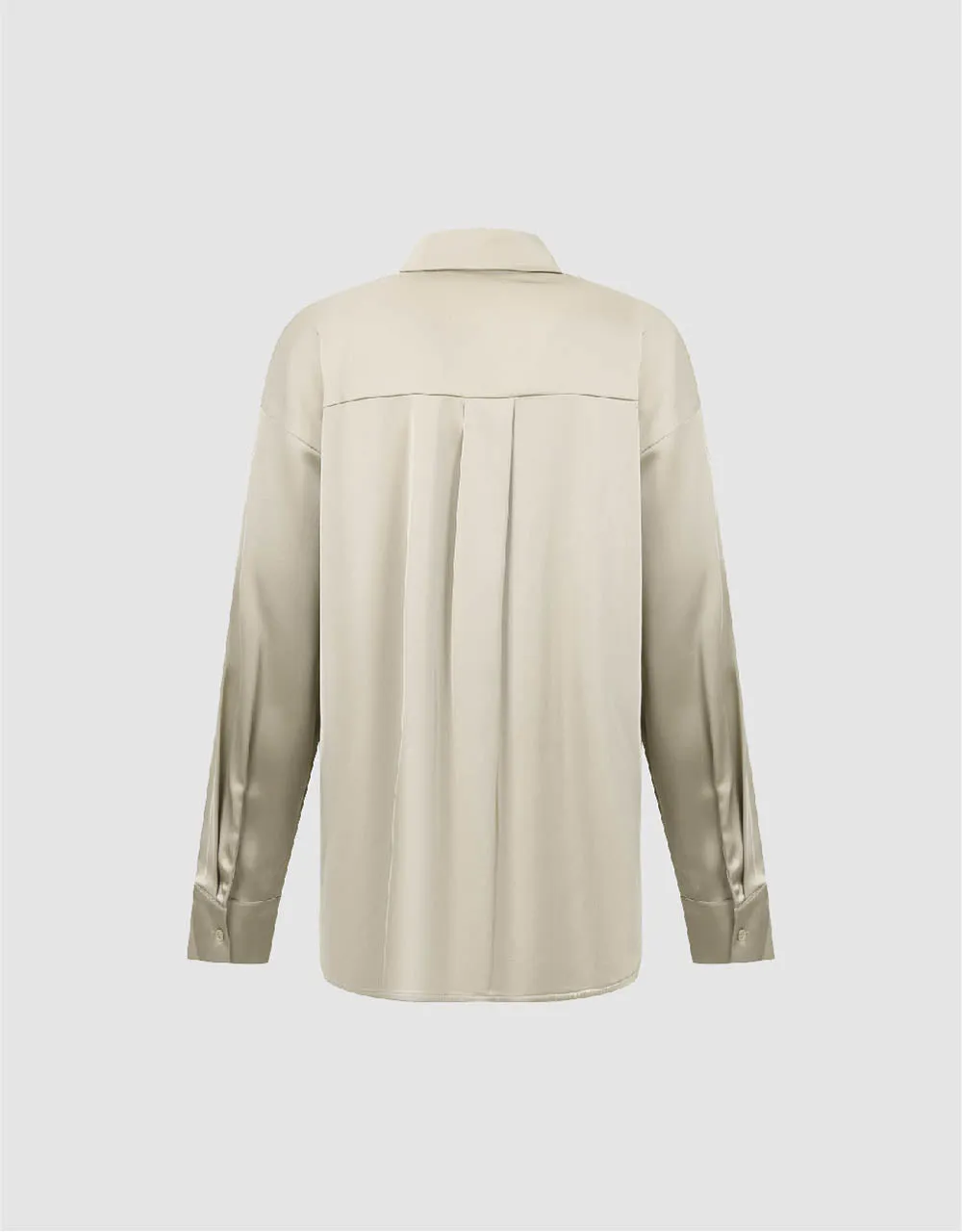 Button Up Loose Shirt sold by Urban Revivo product image thumbnail 5