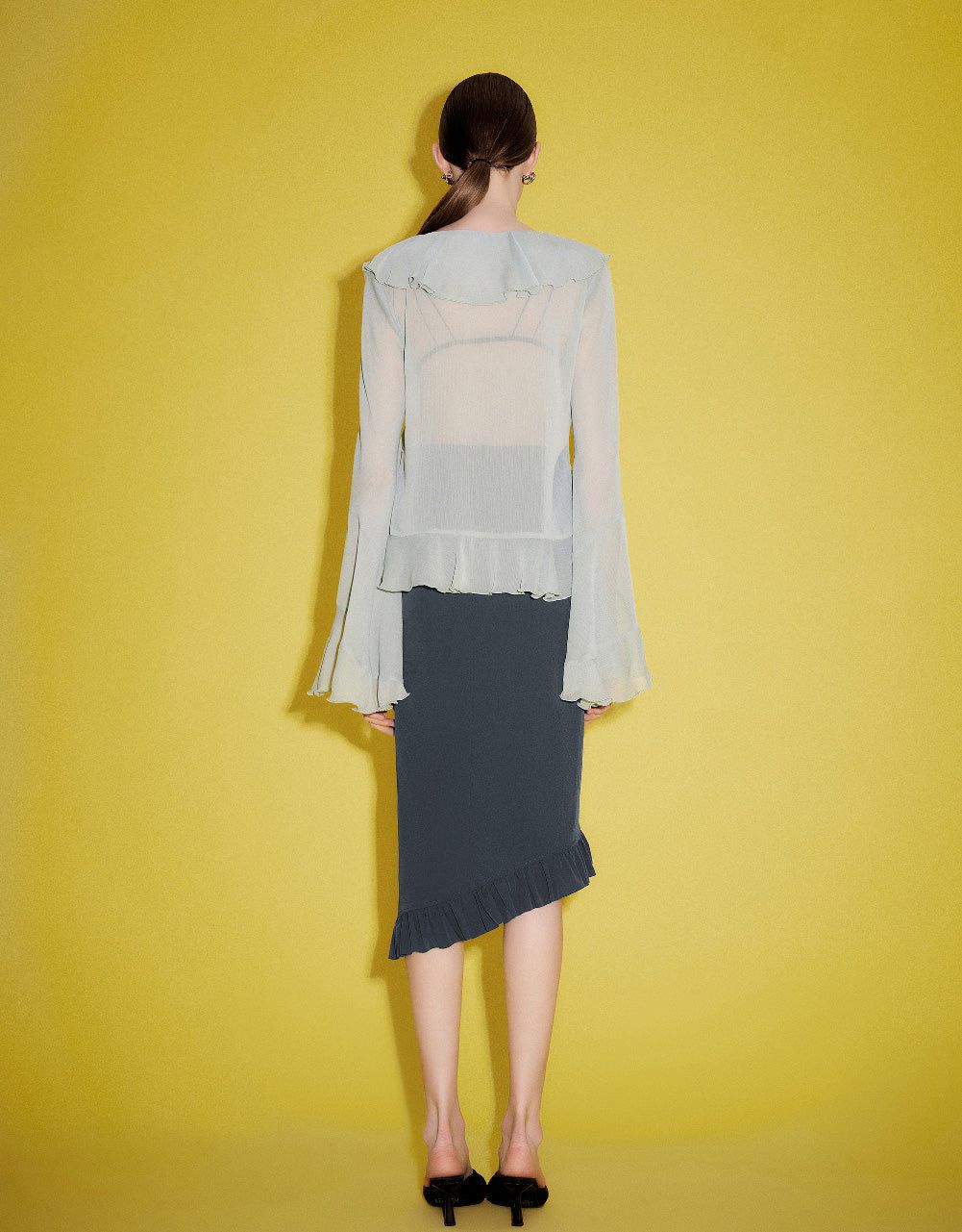 Thin A-Line Skirt sold by Urban Revivo product image thumbnail 5