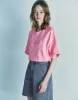 Letter Embossed Crew Neck Loose T-Shirt sold by Urban Revivo