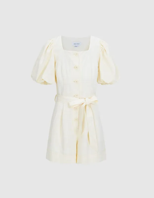 Belted Jumpsuit sold by Urban Revivo