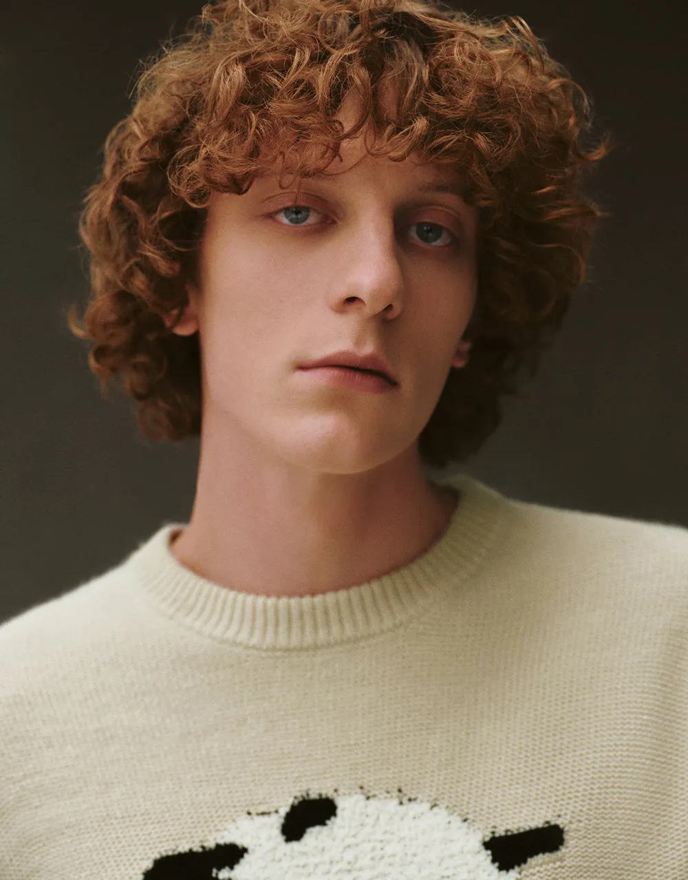 Sheep Embroidered Knitted T-Shirt sold by Urban Revivo product image thumbnail 4
