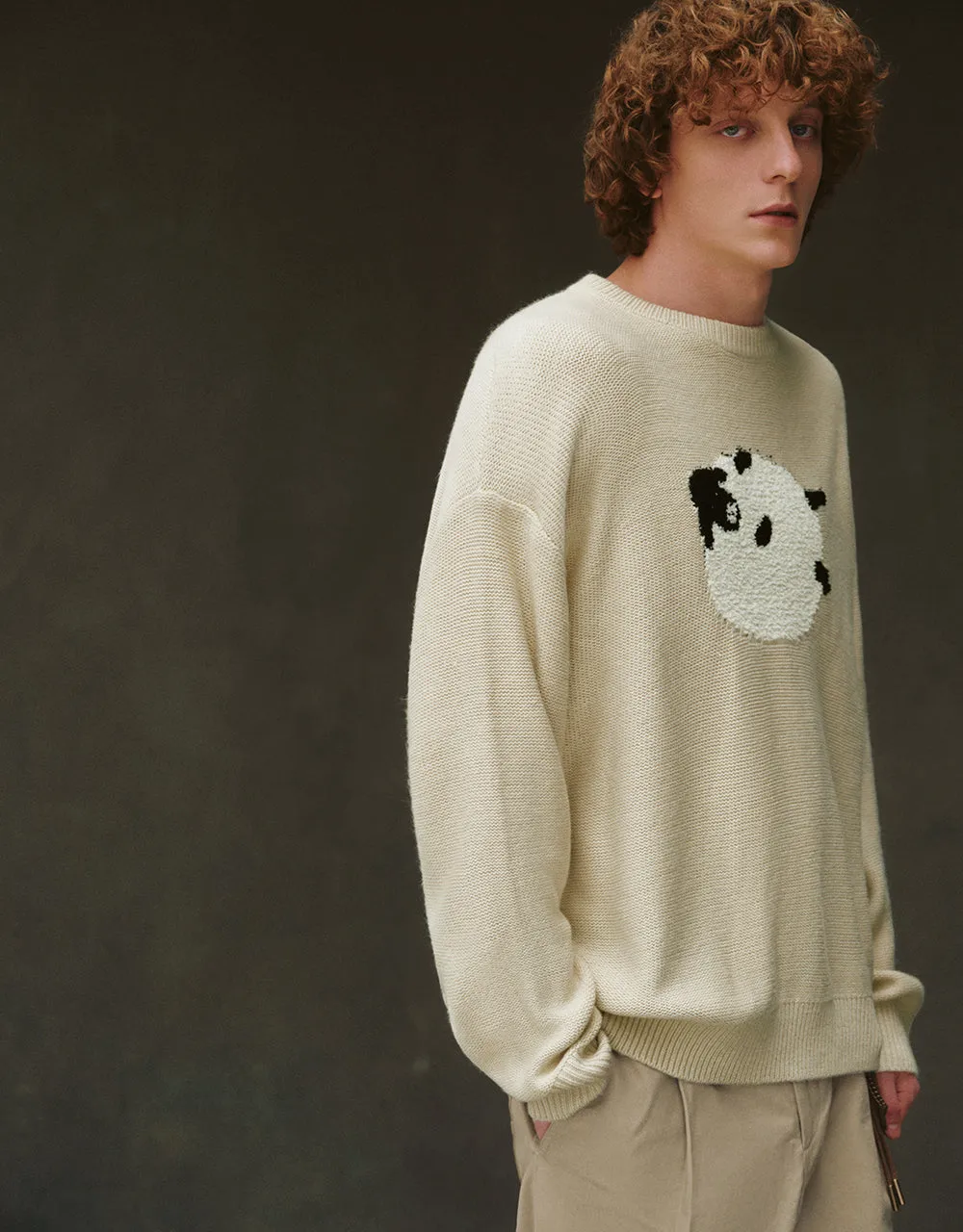 Sheep Embroidered Knitted T-Shirt sold by Urban Revivo product image thumbnail 3