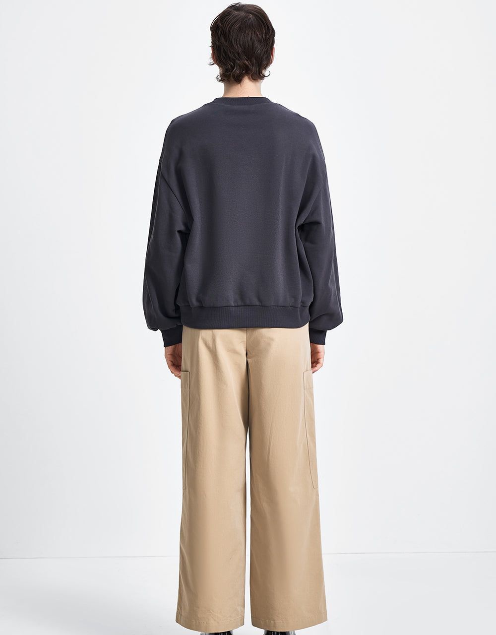 High Waist Wide Leg Pants sold by Urban Revivo product image thumbnail 5