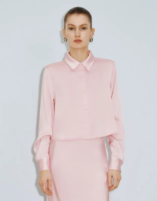 Button Up Straight Shirt sold by Urban Revivo