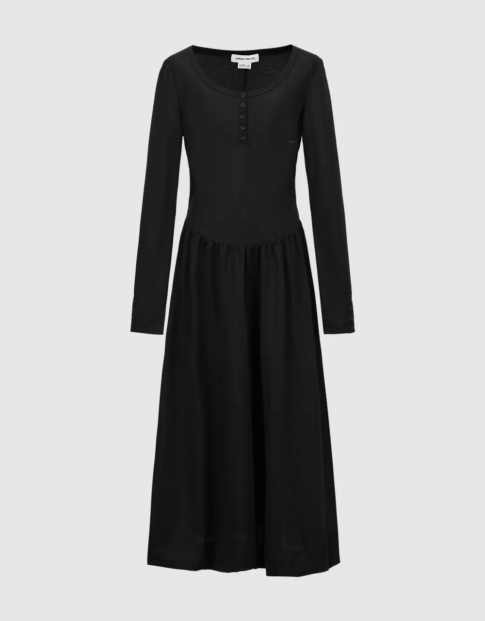 U Neck A-Line Dress sold by Urban Revivo product image thumbnail 2