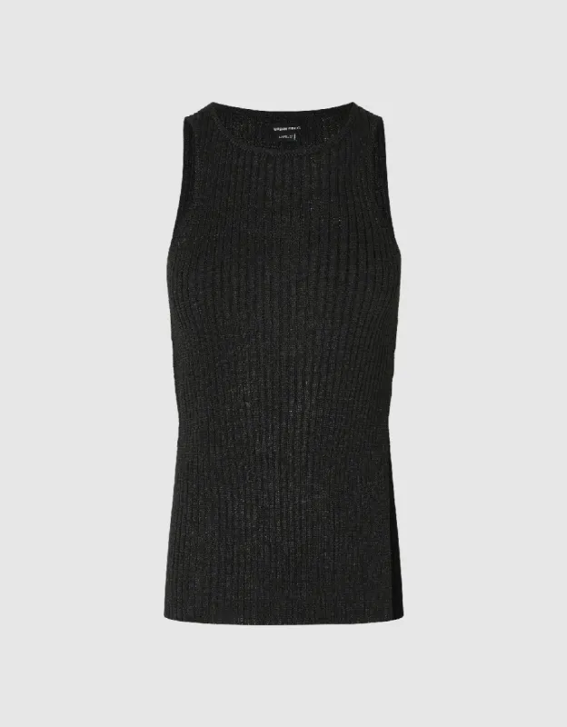 Knitted Tank Top sold by Urban Revivo