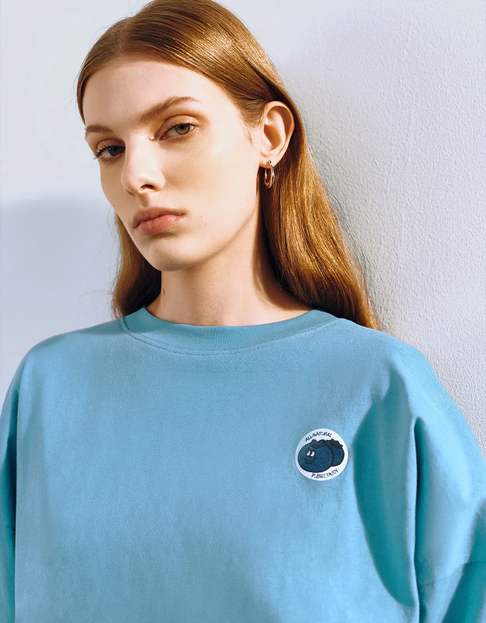 Crew Neck Oversized T-Shirt sold by Urban Revivo product image thumbnail 4