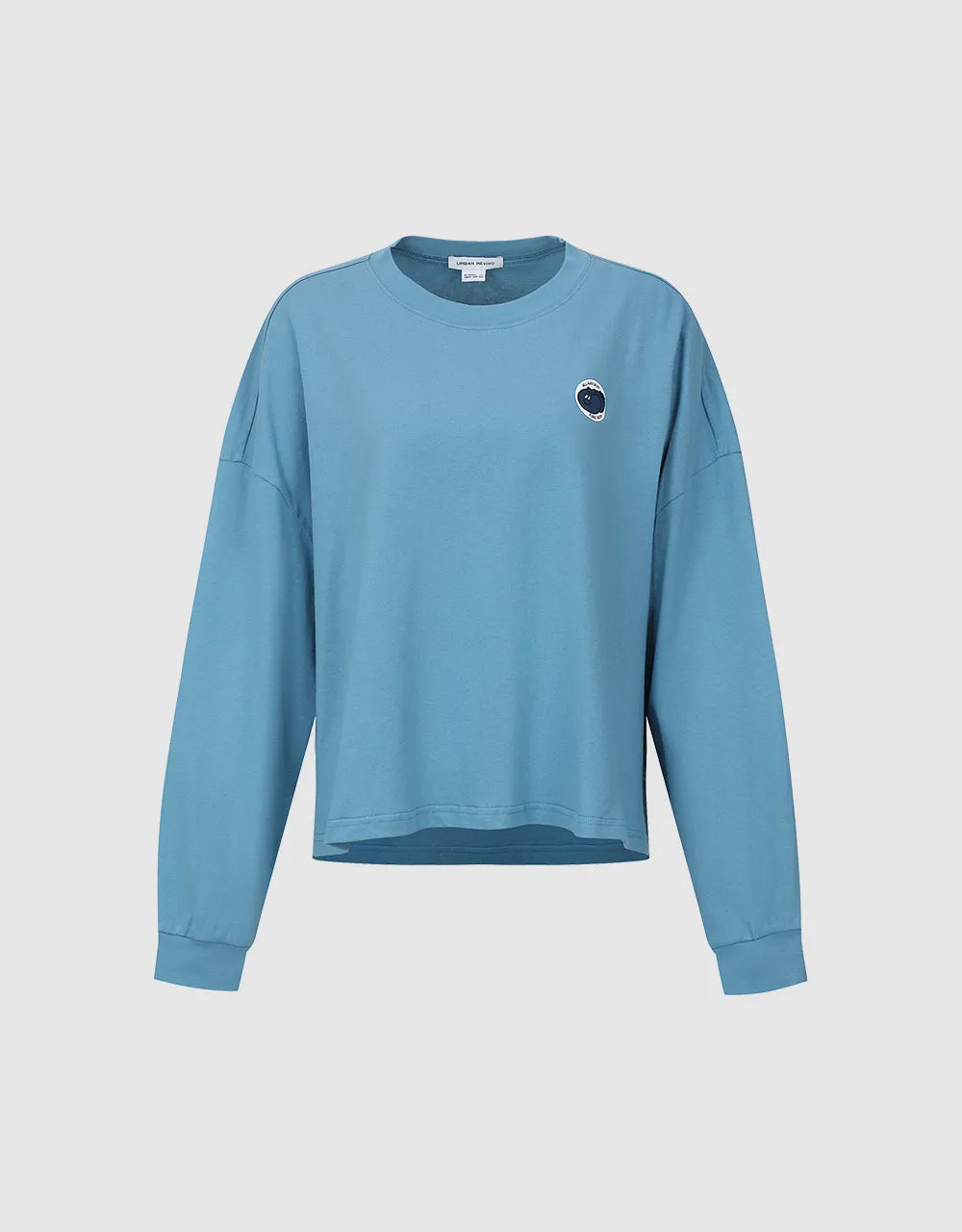 Crew Neck Oversized T-Shirt sold by Urban Revivo product image thumbnail 2