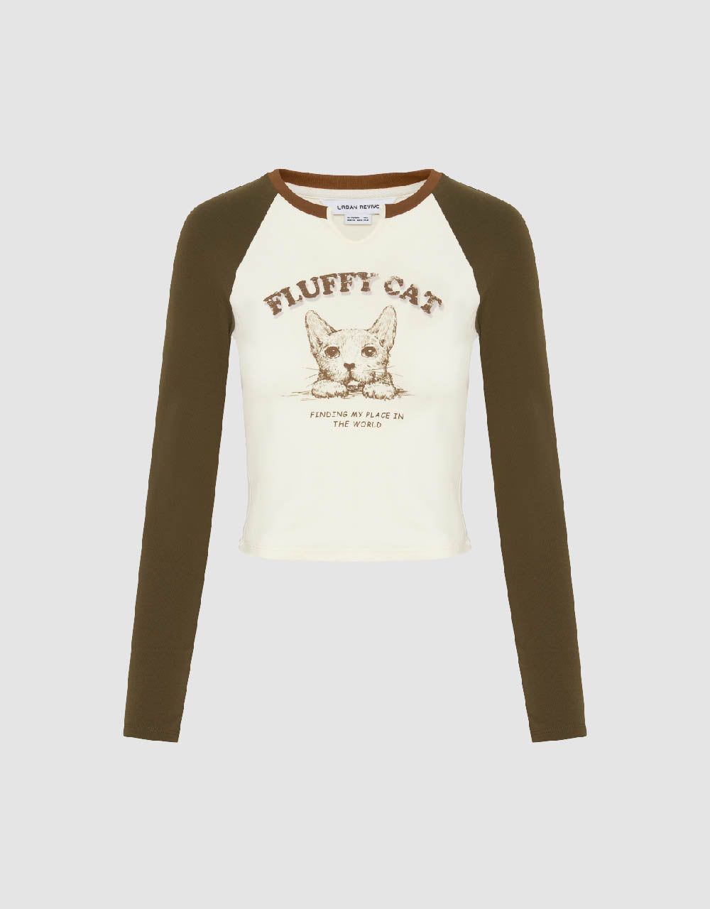 Pets Printed Skinny Knitted T-Shirt sold by Urban Revivo product image thumbnail 2