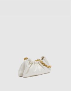 Ruched Chain Shoulder Bag sold by Urban Revivo
