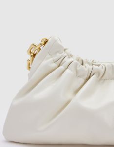 Ruched Chain Shoulder Bag sold by Urban Revivo
