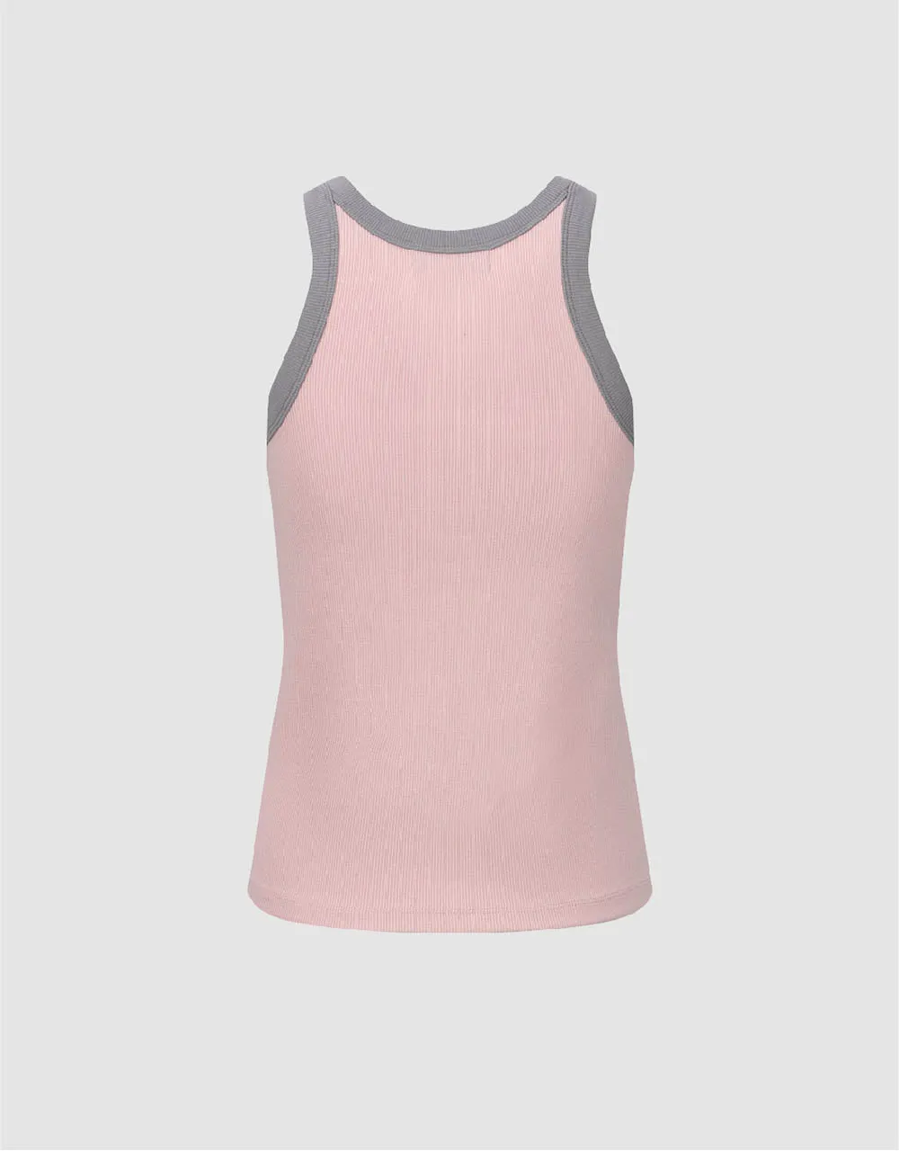 Knitted Crew Neck Tank Top sold by Urban Revivo product image thumbnail 5