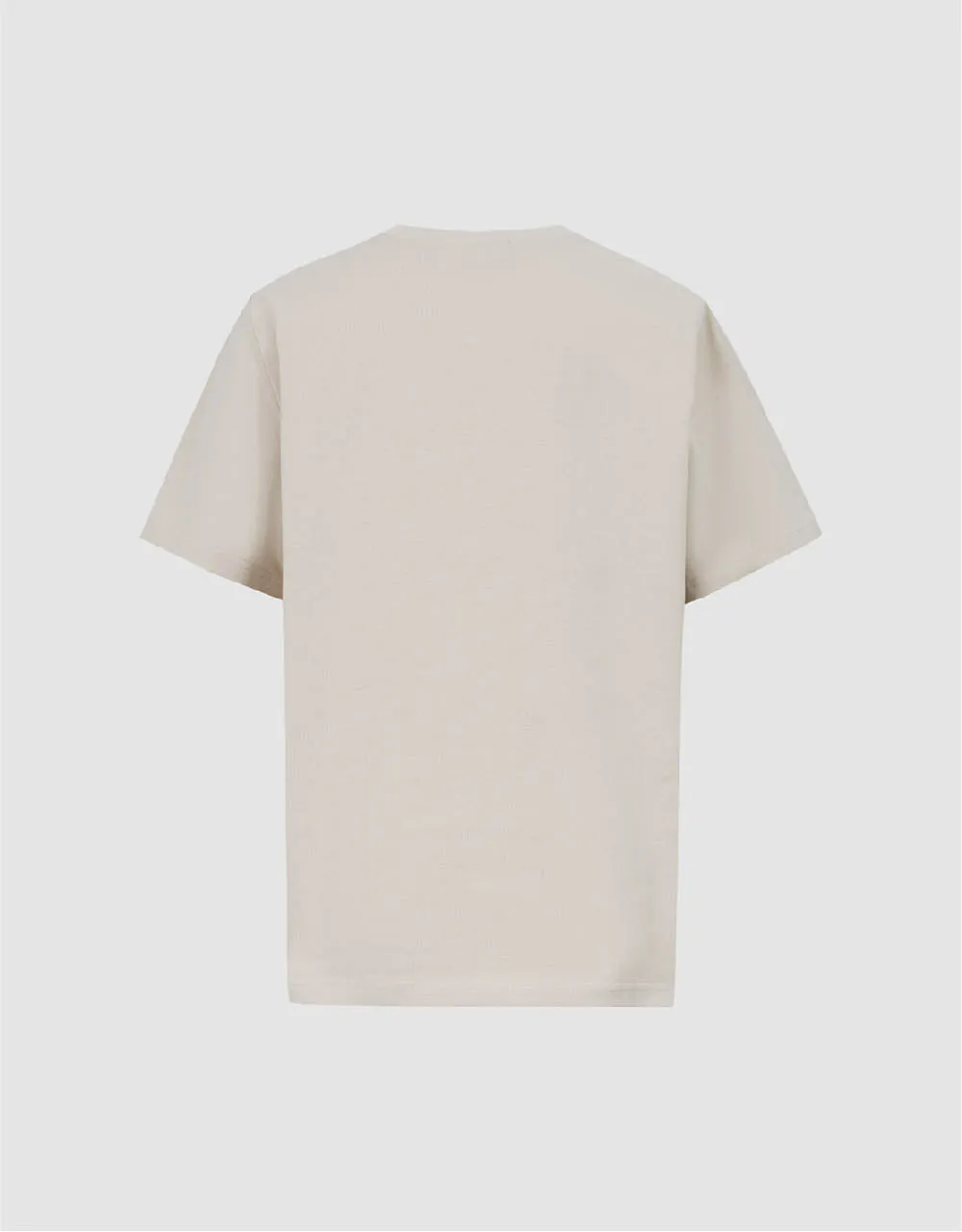 Crew Neck Straight T-Shirt sold by Urban Revivo product image thumbnail 5