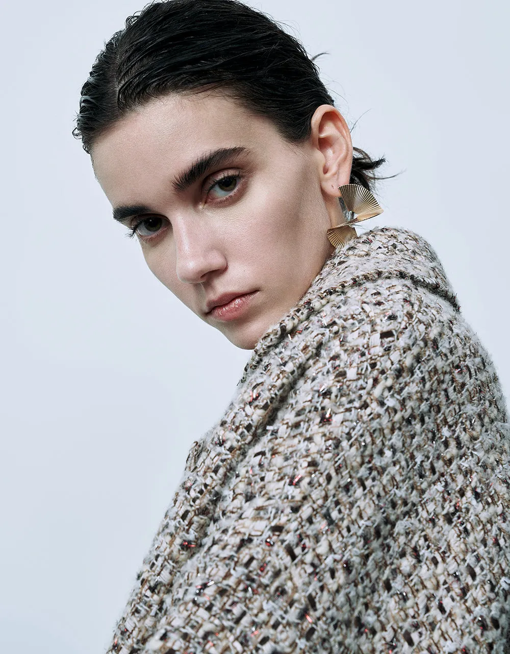 Plaid Shawl Collar Jacket sold by Urban Revivo product image thumbnail 5