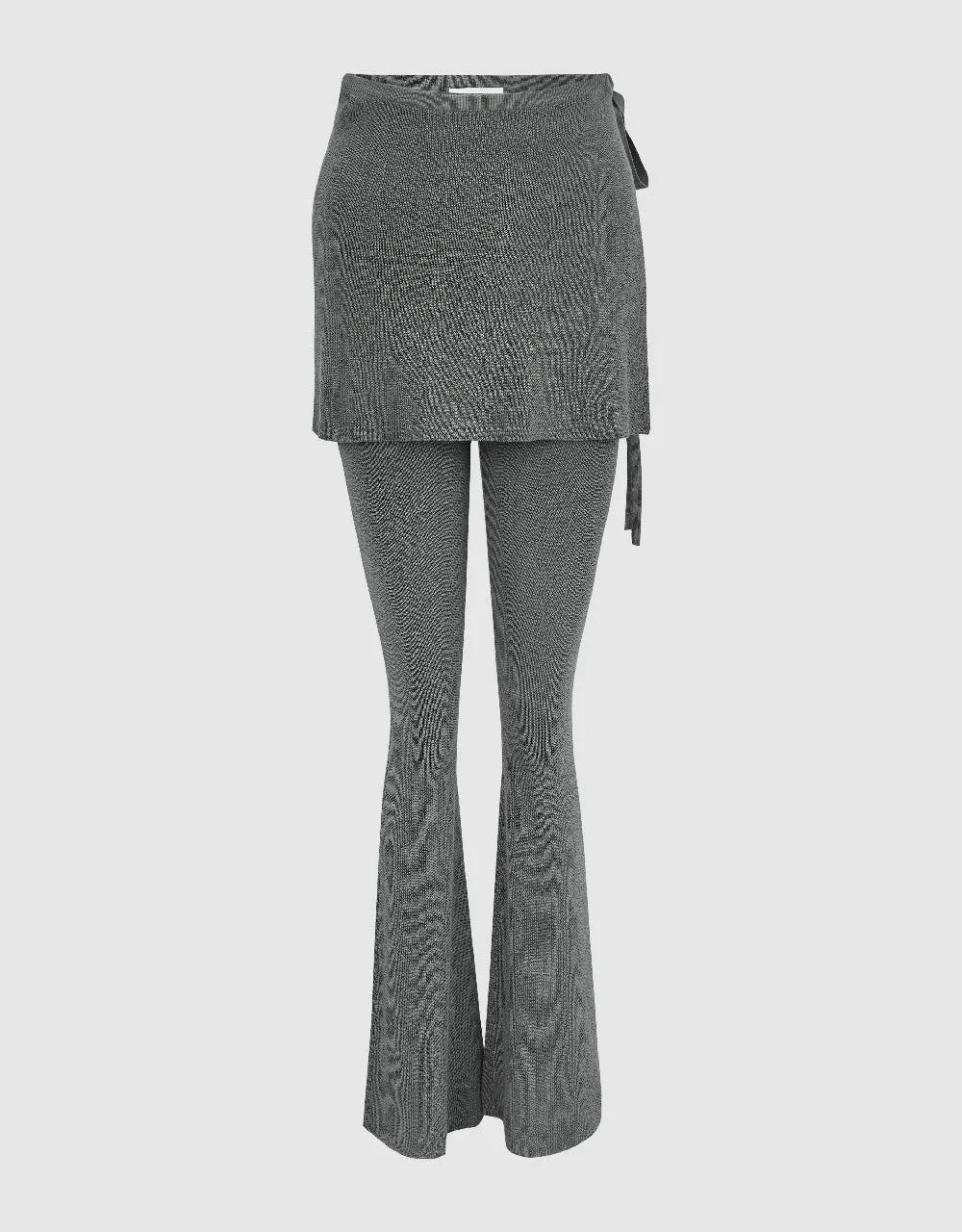 2 In 1 Knitted Skinny Flare Pants sold by Urban Revivo