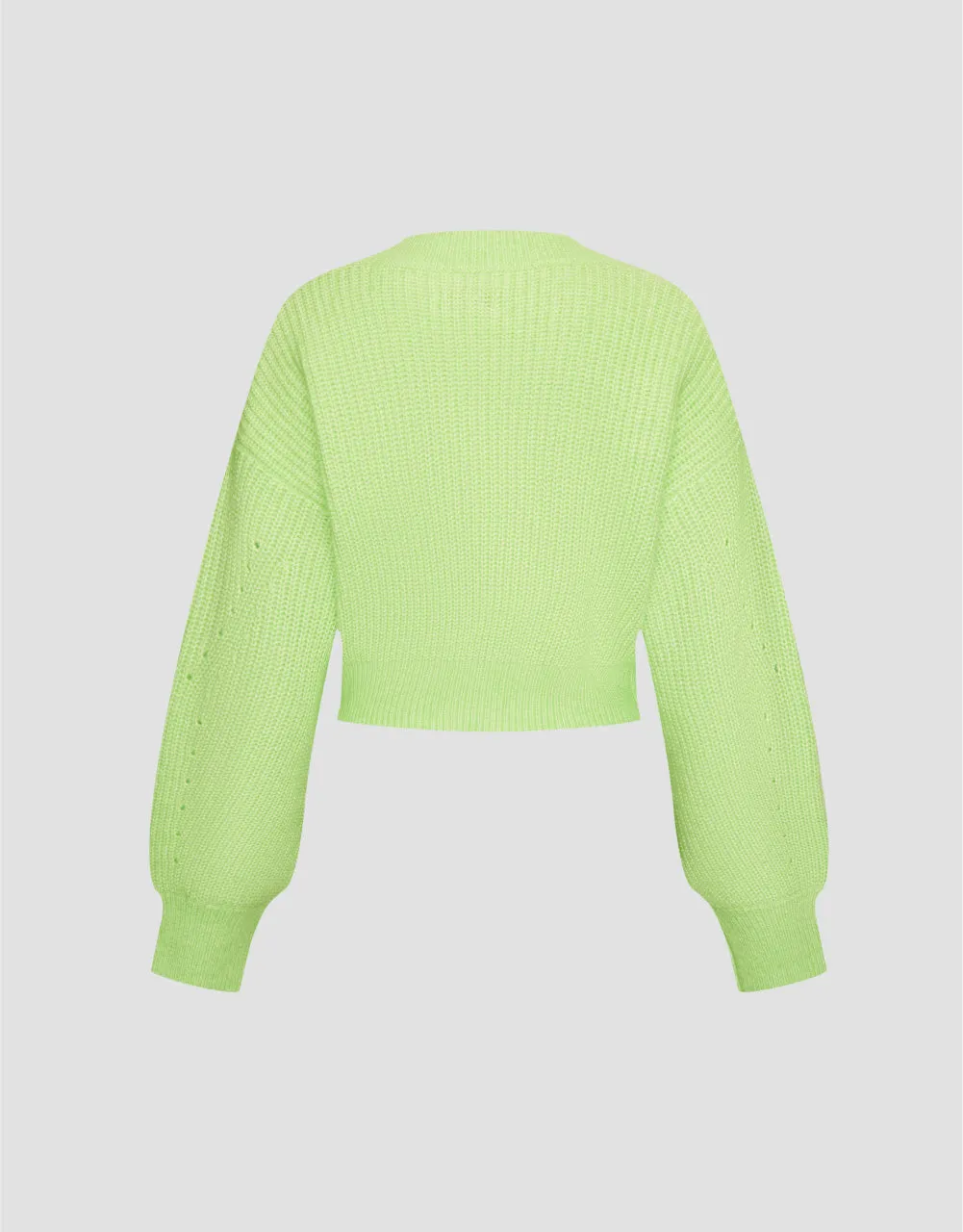 V-Neck Knit Cardigan sold by Urban Revivo product image thumbnail 4