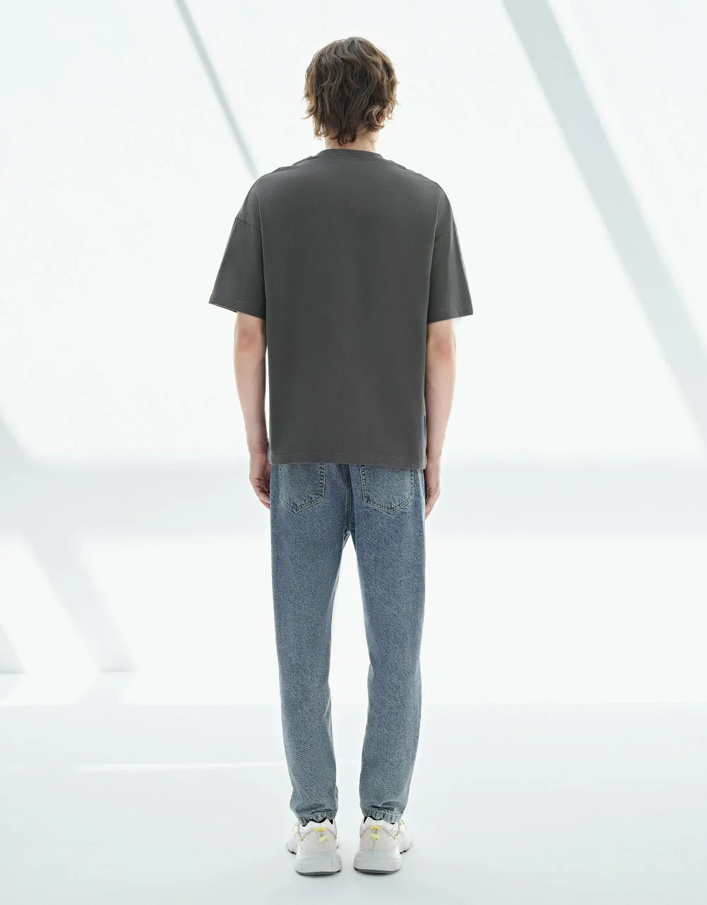 Printed Crew Neck T-Shirt sold by Urban Revivo product image thumbnail 3