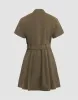 Pleated Mini Skater Dress sold by Urban Revivo