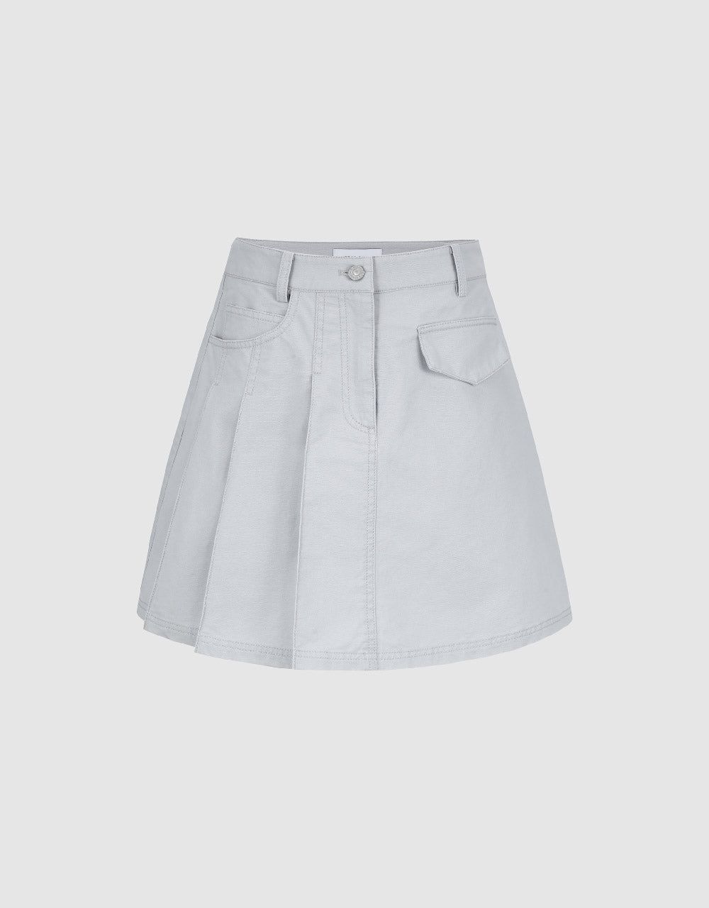 Pleated Mini A-Line Skirt sold by Urban Revivo