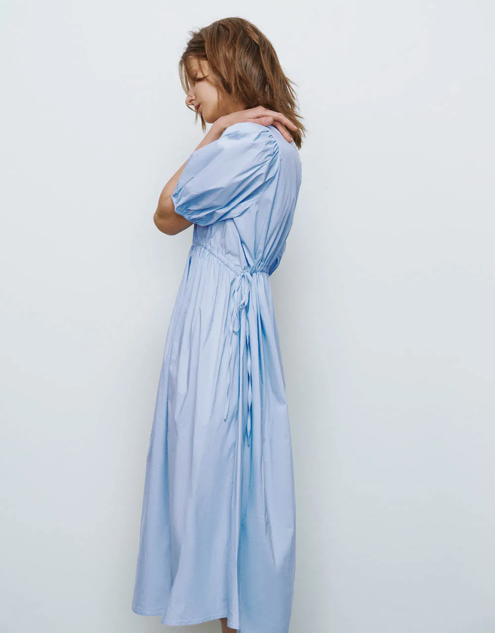 Crew Neck A-Line Dress sold by Urban Revivo product image thumbnail 3