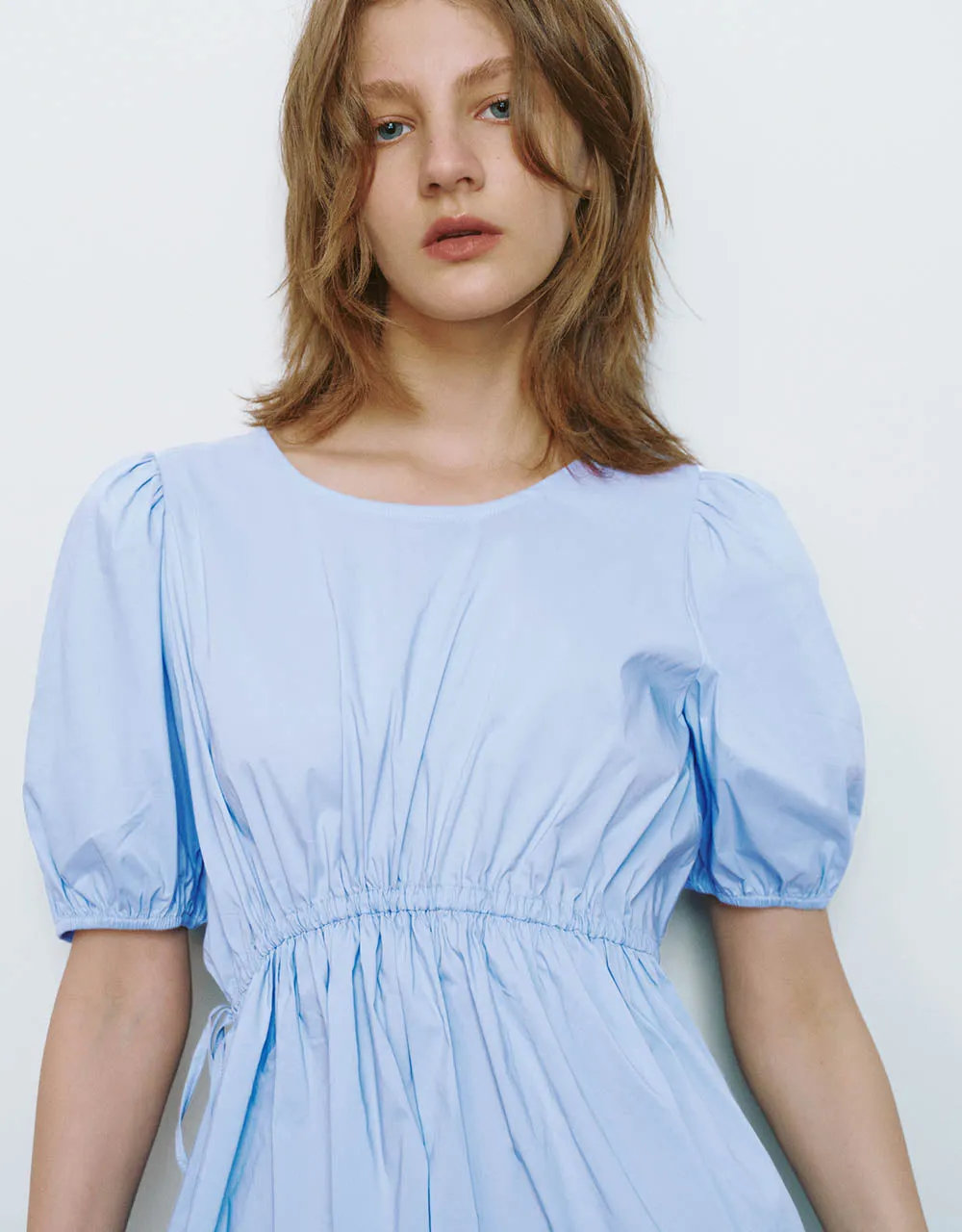 Crew Neck A-Line Dress sold by Urban Revivo product image thumbnail 4
