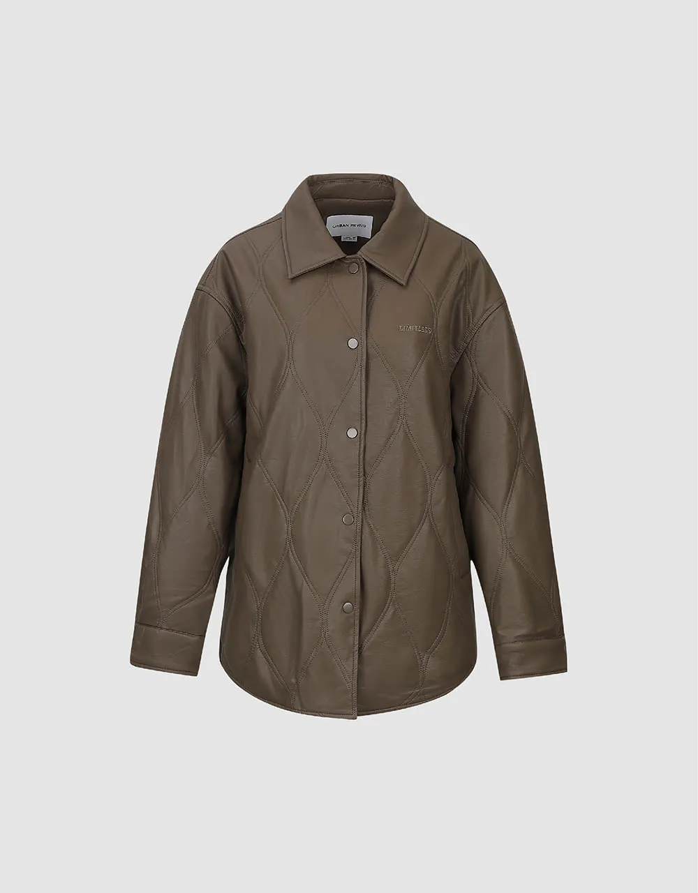 Press Button Straight Jacket sold by Urban Revivo