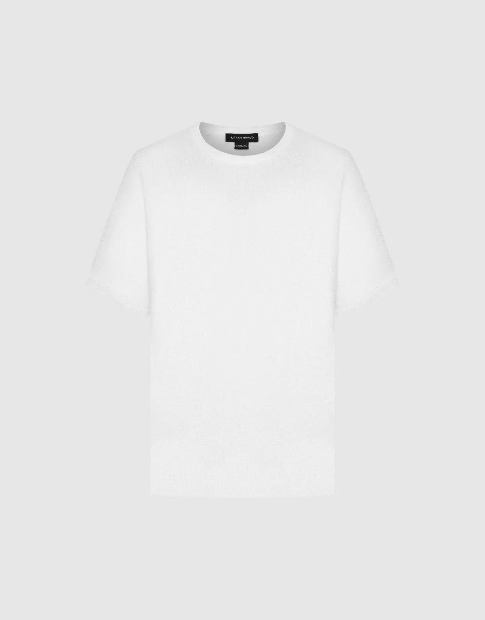 Crew Neck Loose T-Shirt sold by Urban Revivo product image thumbnail 2