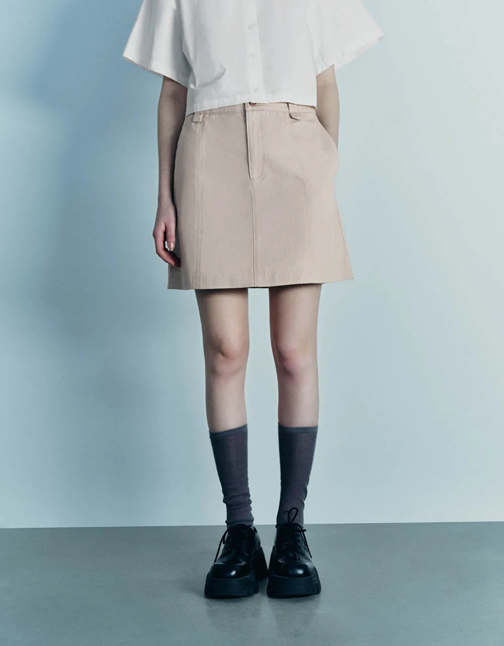 Mini A-Line Skirt sold by Urban Revivo product image thumbnail 2