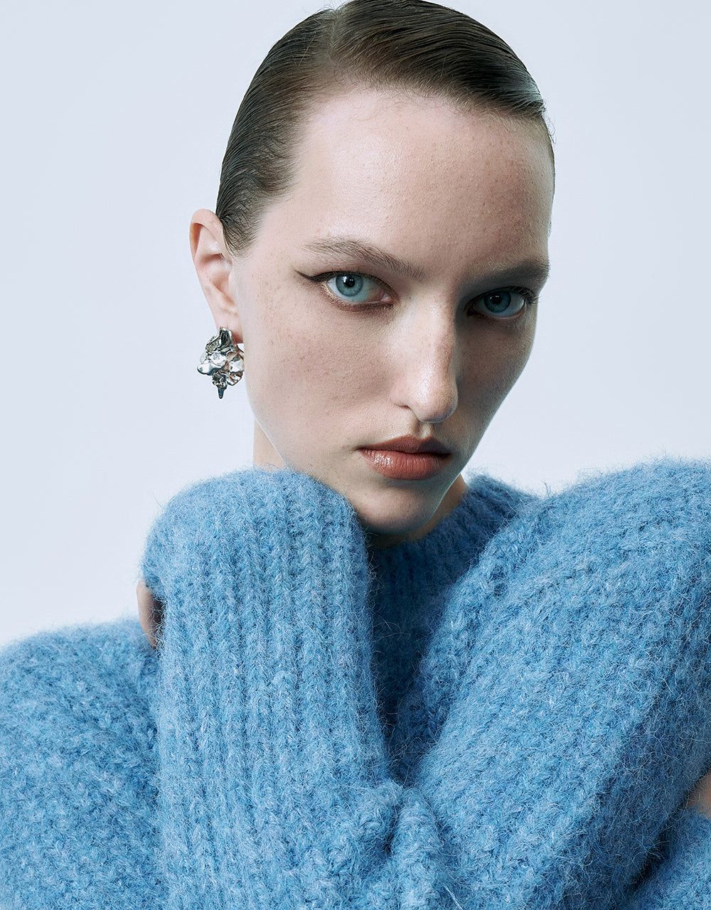 Furry Crew Neck Sweater sold by Urban Revivo product image thumbnail 5