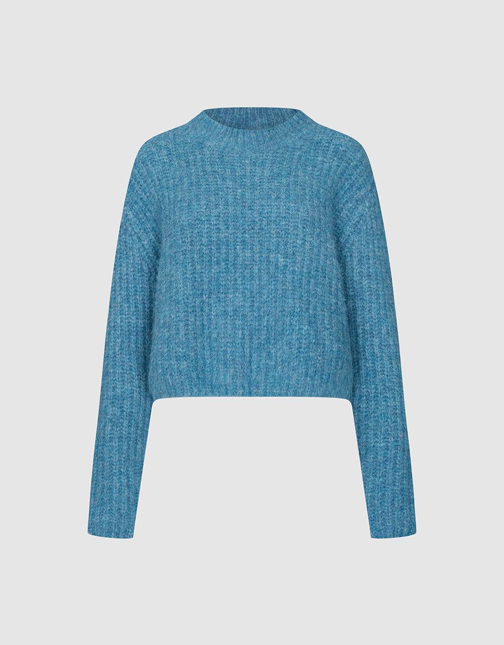 Furry Crew Neck Sweater sold by Urban Revivo product image thumbnail 2