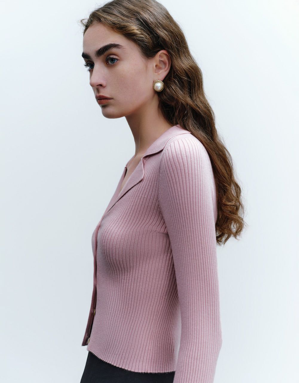 V-Neck Knitted Cardigan sold by Urban Revivo product image thumbnail 5