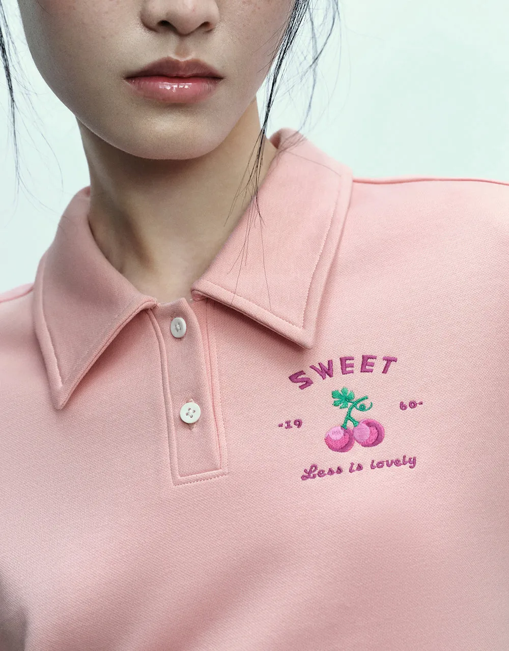 Fruit Printed Skinny Polo T-Shirt sold by Urban Revivo product image thumbnail 4