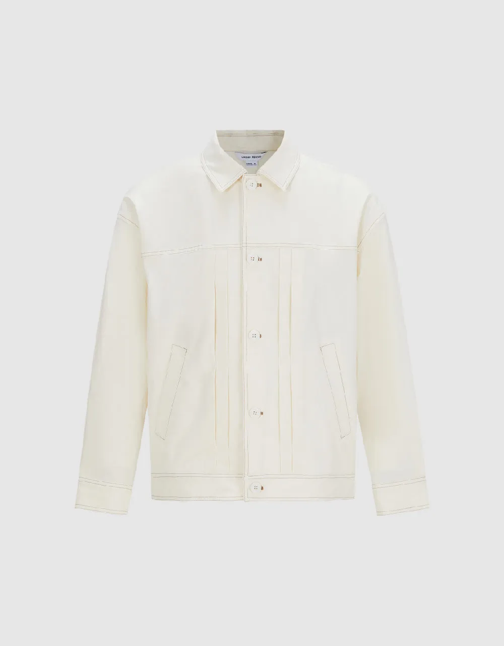 Button Up Straight Jacket sold by Urban Revivo