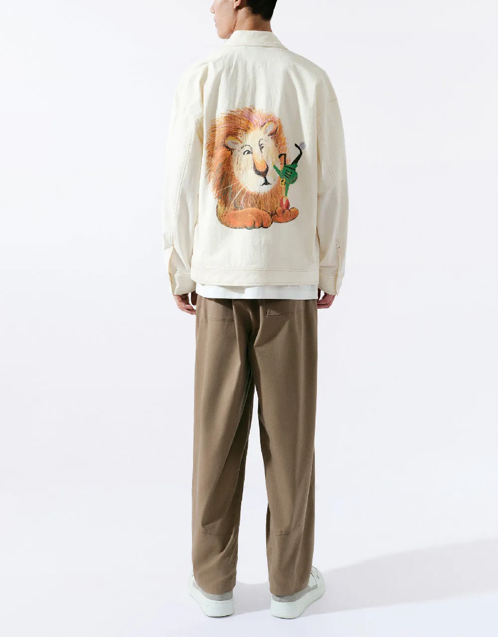 Button Up Straight Jacket sold by Urban Revivo product image thumbnail 4