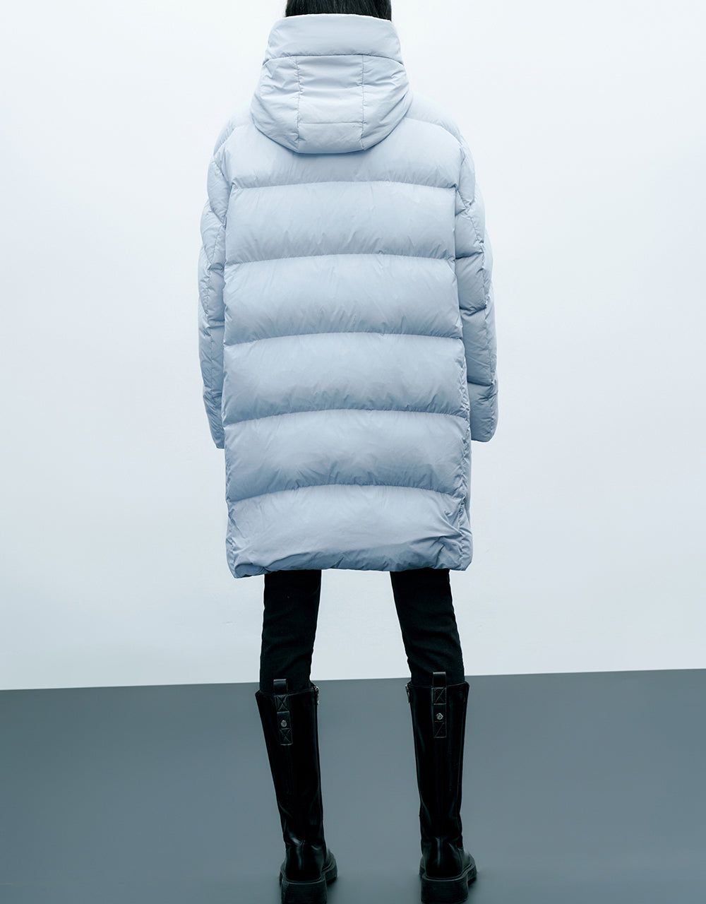 Zipper Front Down Jacket With Detachable Gloves sold by Urban Revivo product image thumbnail 4