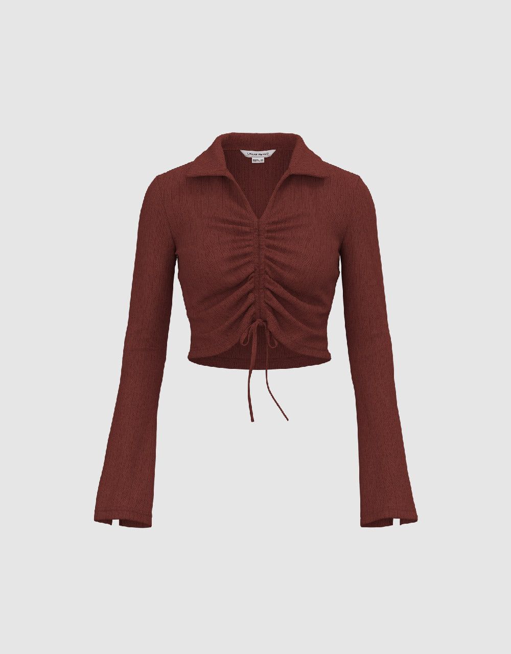 Skinny Knitted T-Shirt sold by Urban Revivo product image thumbnail 2