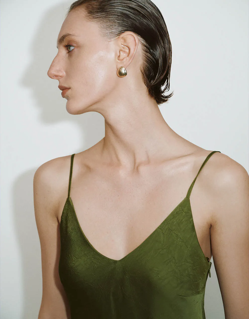 V-Neck A-Line Cami Dress sold by Urban Revivo product image thumbnail 4