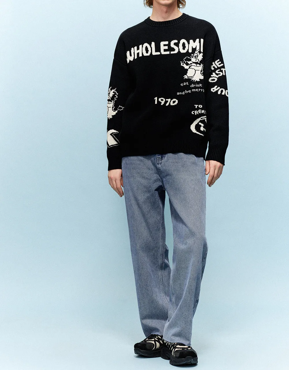 Raw Hem Straight Jeans sold by Urban Revivo product image thumbnail 3