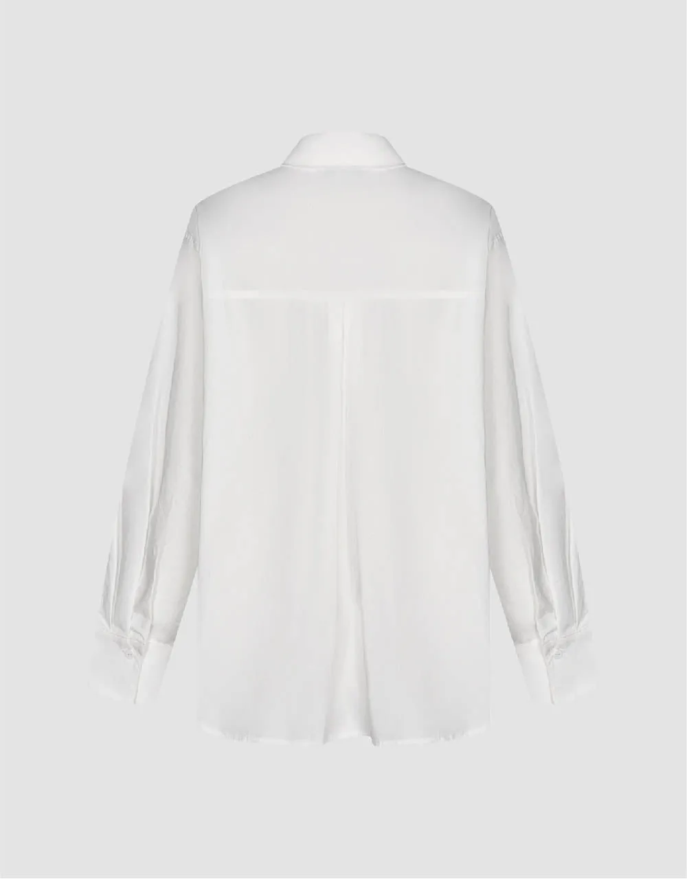 Loose Bow Neck Shirt sold by Urban Revivo product image thumbnail 5
