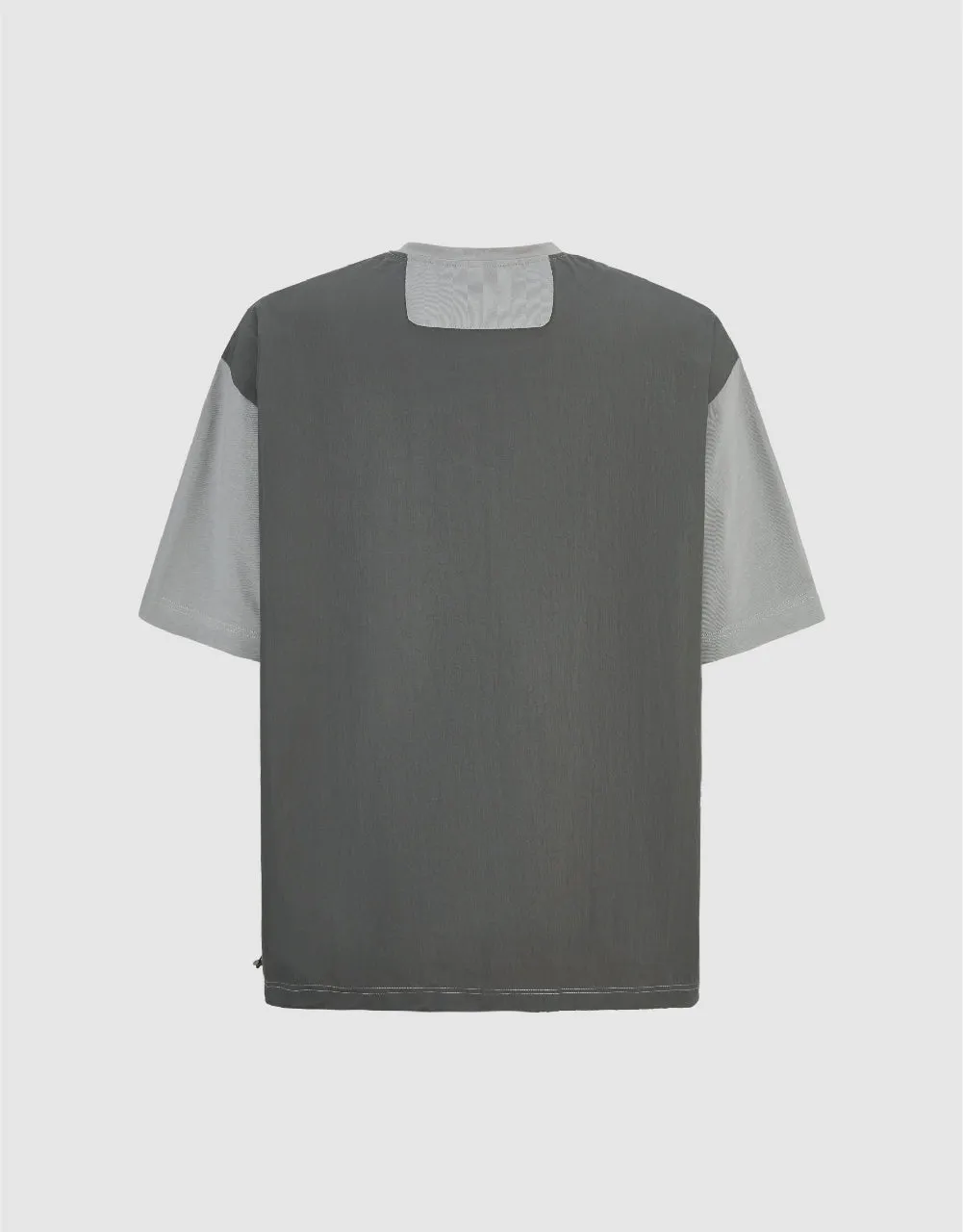 Crew Neck Straight T-Shirt sold by Urban Revivo product image thumbnail 2