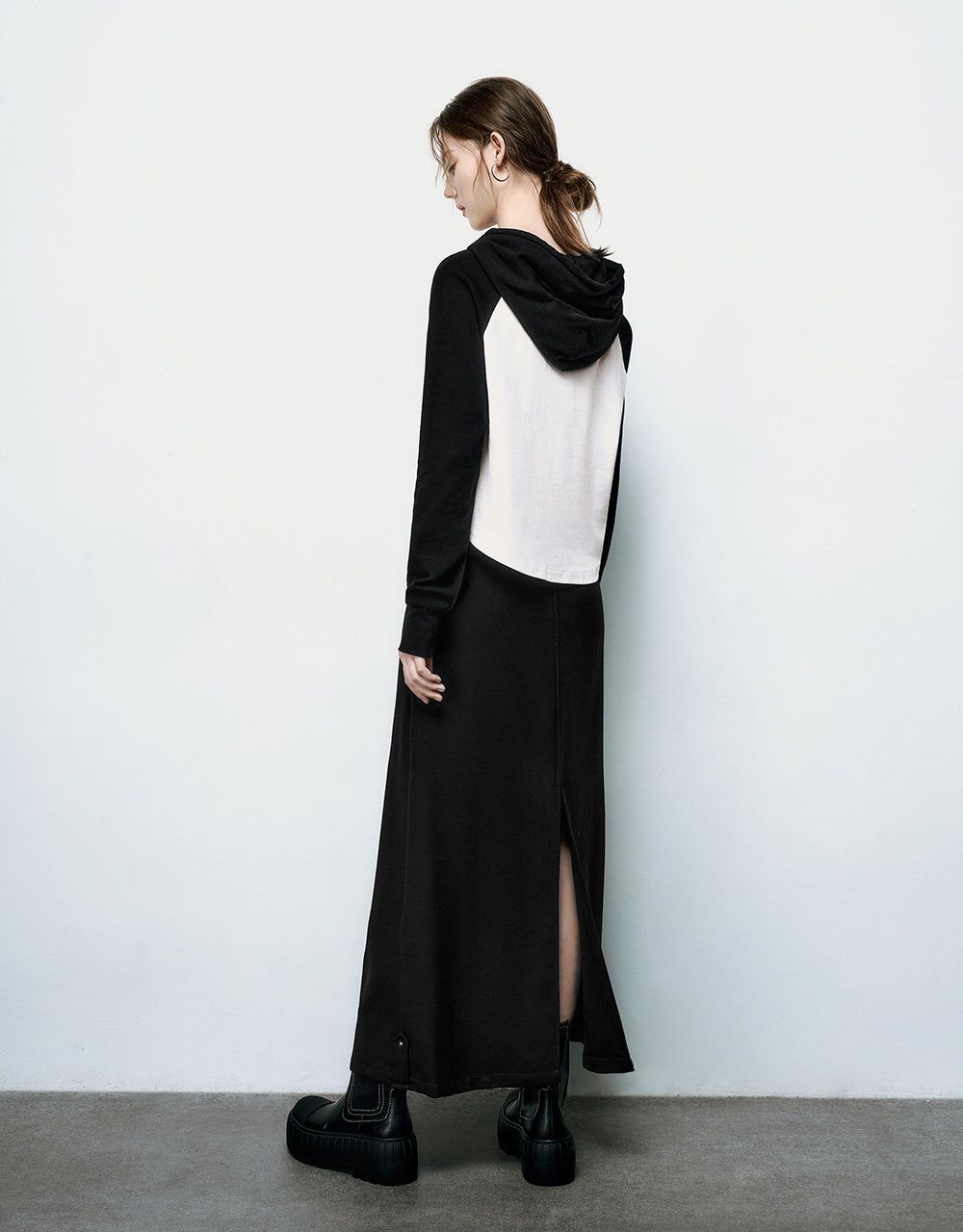 Letter Printed Hooded T-Shirt sold by Urban Revivo product image thumbnail 4