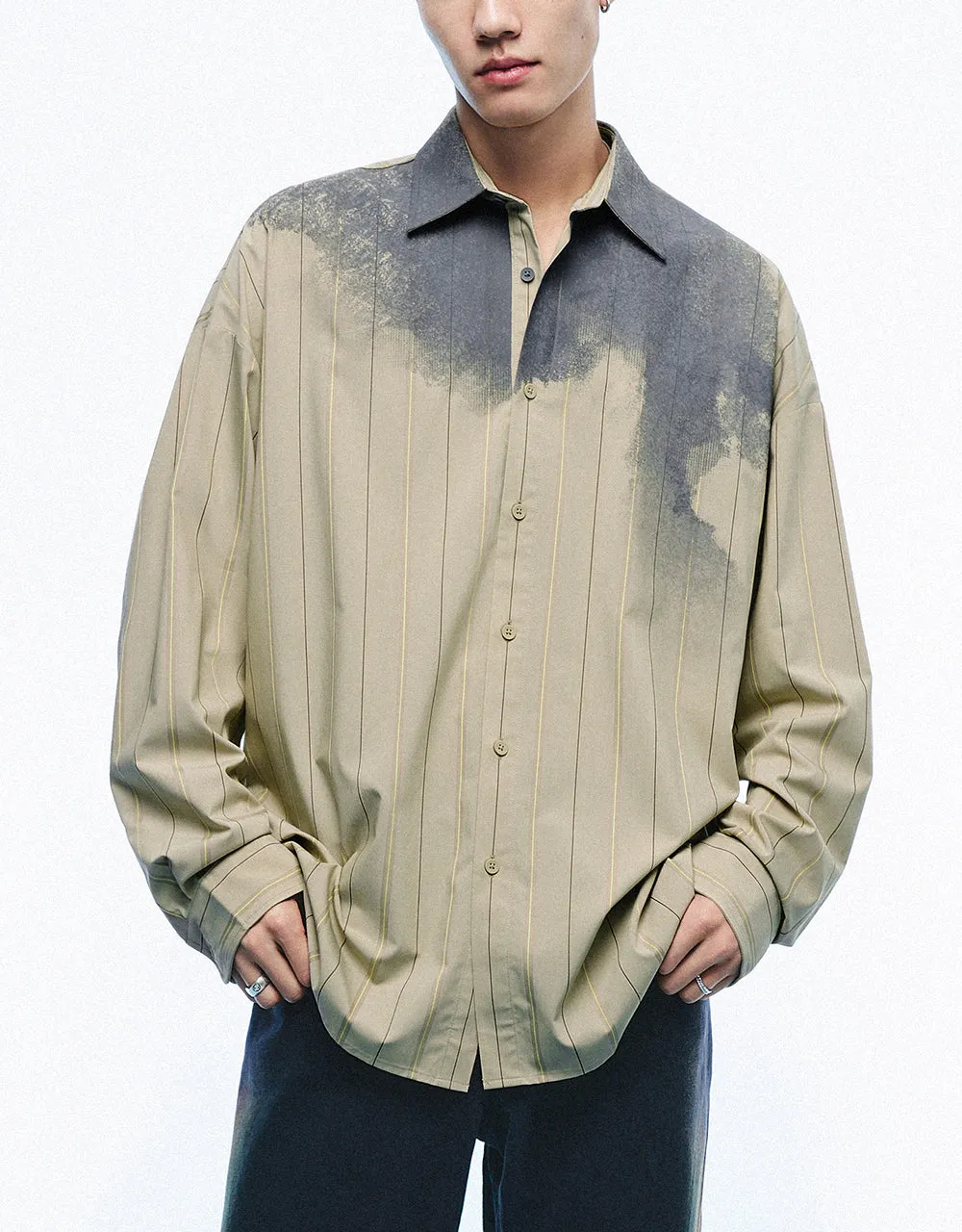 Printed Loose Shirt sold by Urban Revivo product image thumbnail 2