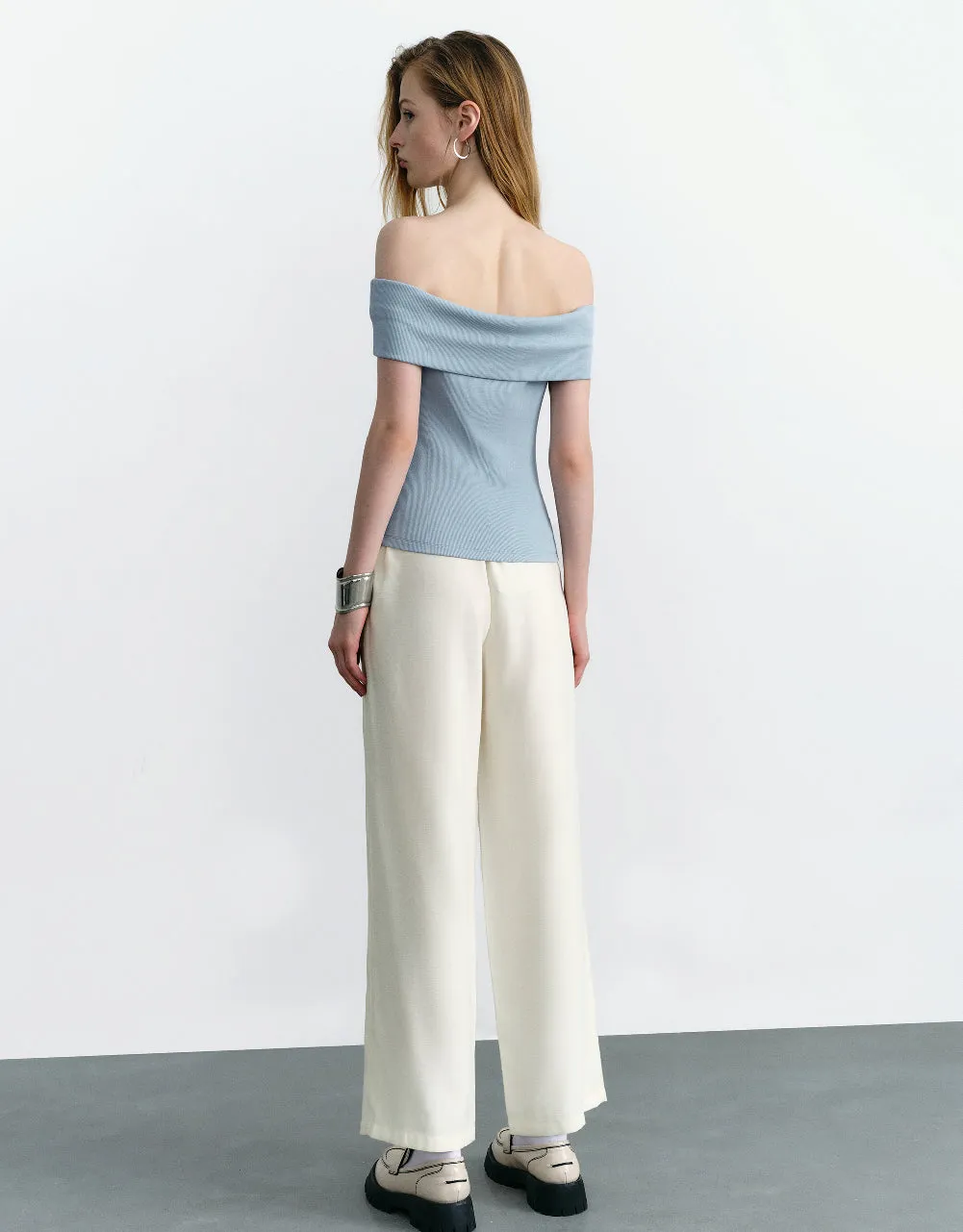 Loose Straight Pants sold by Urban Revivo product image thumbnail 5