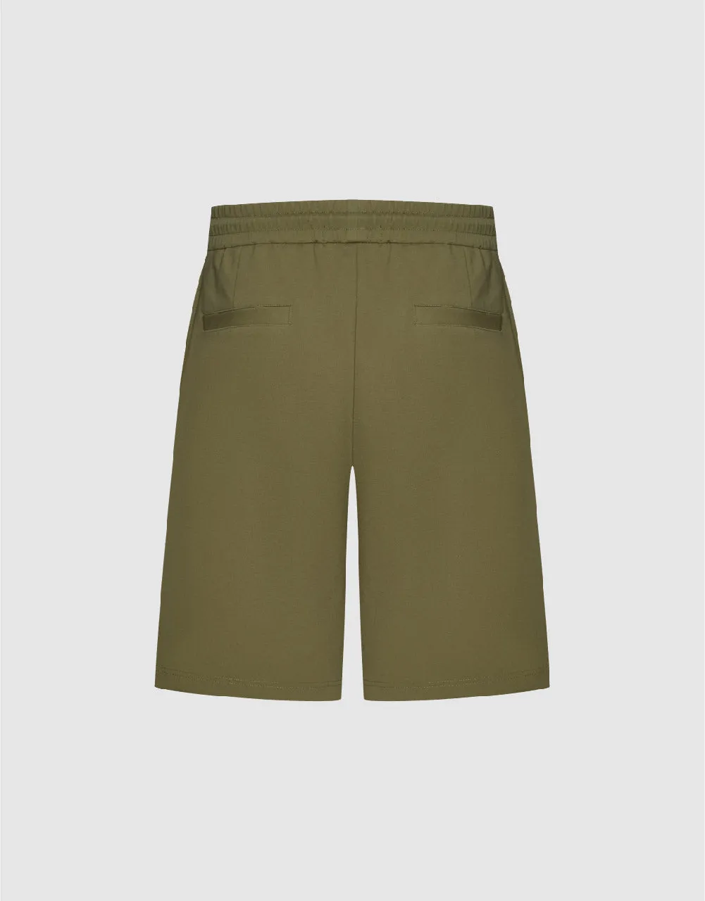 Drawstring Waist Knitted Shorts sold by Urban Revivo product image thumbnail 2
