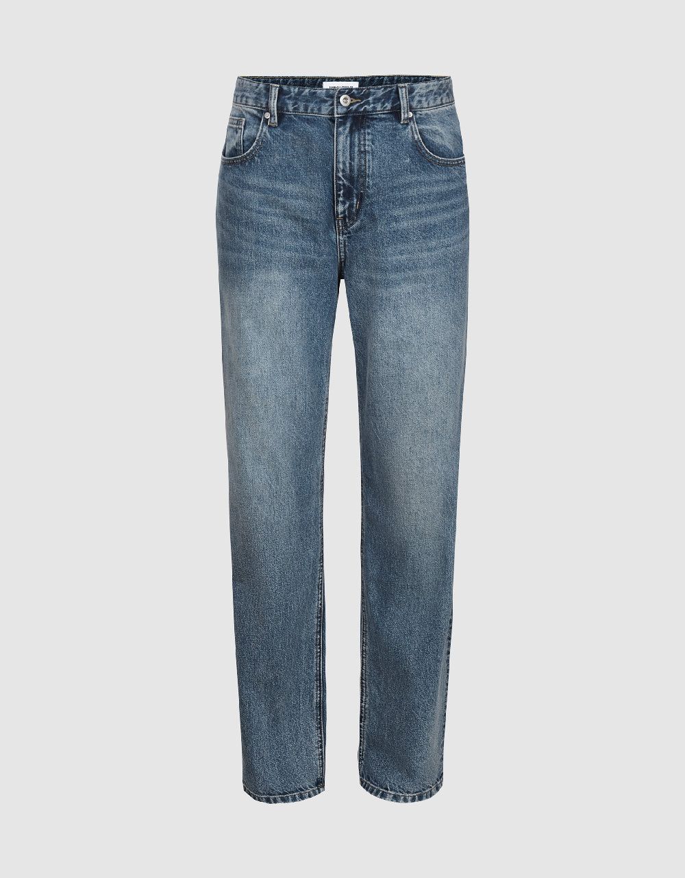Loose Straight Jeans sold by Urban Revivo