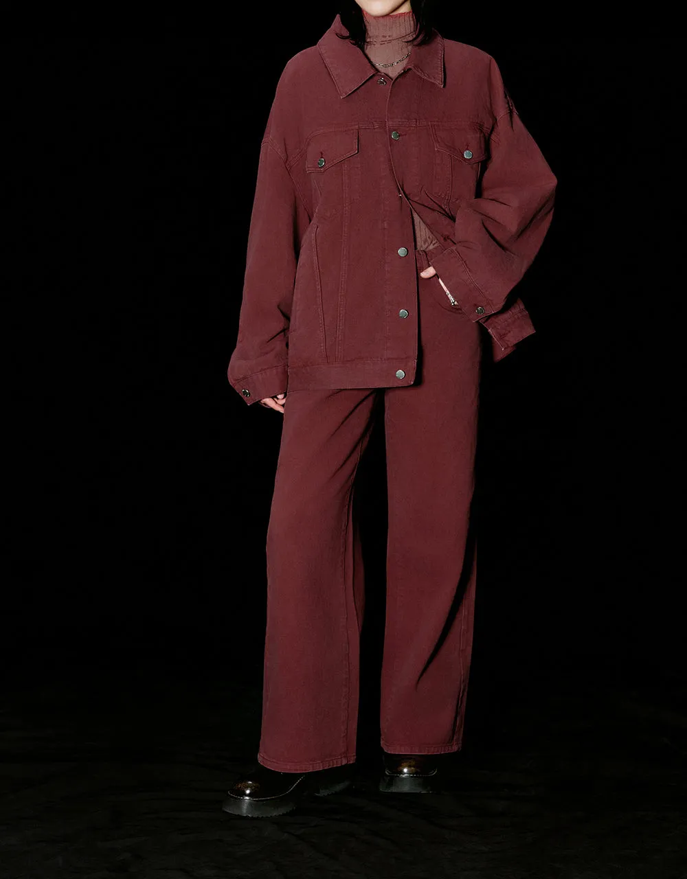 Wide-Leg Jeans sold by Urban Revivo product image thumbnail 2